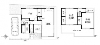 箕面市粟生新家３丁目の中古一戸建ての画像