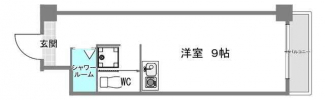 広々としたワンルームです