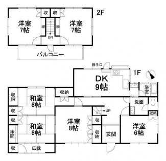 松山市祝谷町１丁目の中古一戸建ての画像