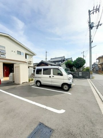 駐車場があります