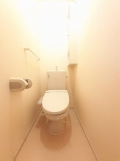 トイレもきれいです