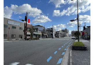 前面道路