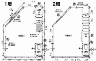 大阪市西区新町２丁目の店舗事務所の画像