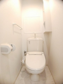 シンプルで使いやすいトイレです