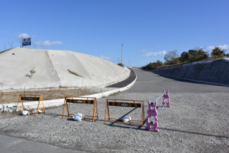 前面道路より