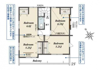 ２階　間取り図