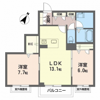 最上階のお部屋です！