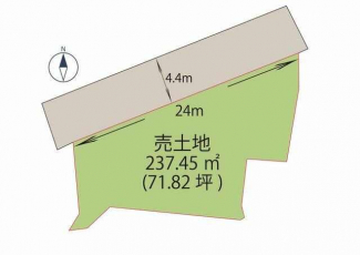 西脇市下戸田【売土地】