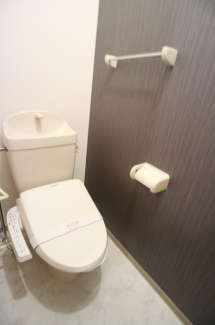 落ち着いたトイレです