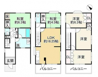 堺市西区上野芝向ヶ丘町１丁の中古一戸建ての画像