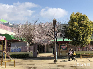 大阪市立九条幼稚園まで569m