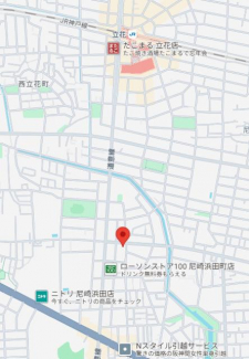 兵庫県尼崎市浜田町３丁目の倉庫の画像