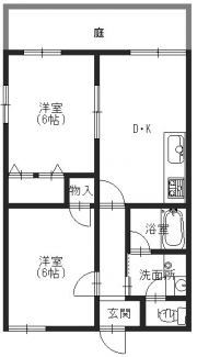 使いやすい間取りです。