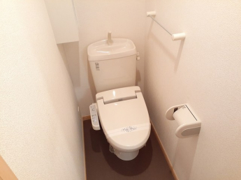 トイレもきれいです