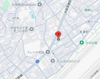 吹田市天道町の店舗事務所の画像