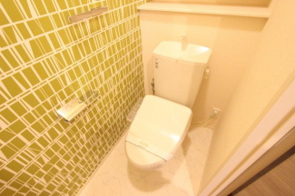 落ち着いたトイレです