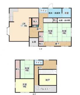 宇和島市三間町中野中の中古一戸建ての画像