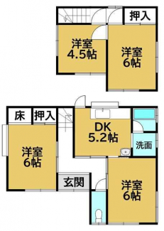 湖南水戸２貸家の画像