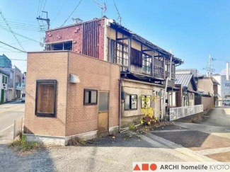 中古建て付の土地です。