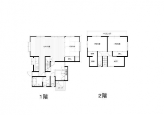 箕面市外院３丁目の一戸建ての画像