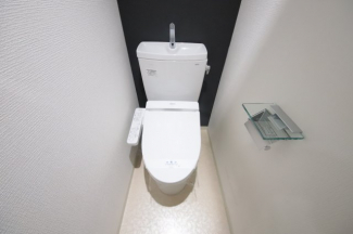 清潔感のあるトイレです