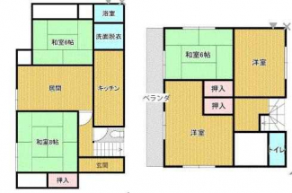 松山市西長戸町の中古一戸建ての画像