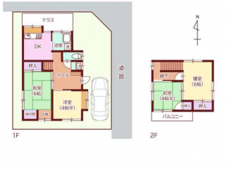 松山市土居田町の中古一戸建ての画像