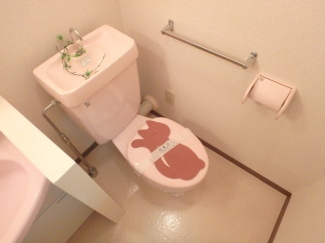 ゆったりとした空間のトイレです