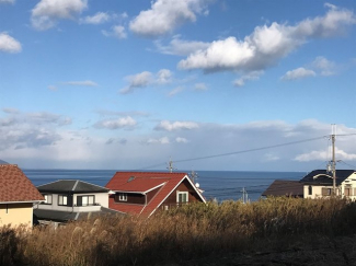 敷地から琵琶湖の眺望