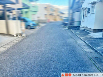 前面道路の様子。