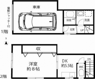 阿倍野区王子町３丁目貸家の画像