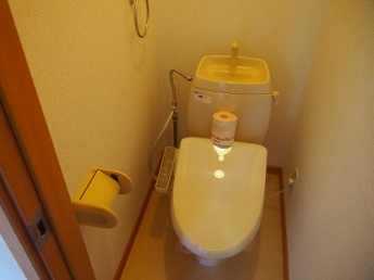 コンパクトで使いやすいトイレです