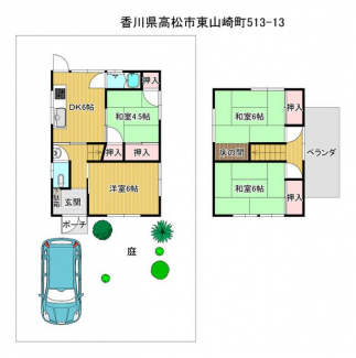 香川県高松市東山崎町の中古一戸建ての画像