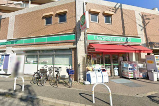 ローソンストア１００萩原天神駅前店まで400m