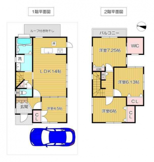 ４ＳＬＤＫ　駐車場つき