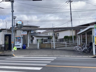 伊予鉄道　鎌田様まで210m