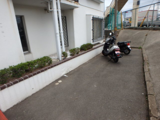 バイク置場あります