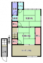 尼崎市七松町３丁目の文化住宅の画像