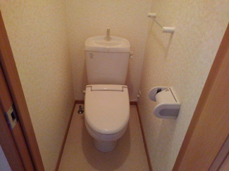 コンパクトで使いやすいトイレです