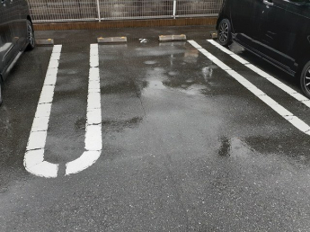 駐車場です