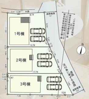 1号棟区画が対象地です。