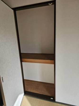 室内洗濯機置き場です
