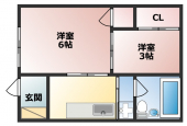 神戸市北区鈴蘭台東町３丁目のアパートの画像