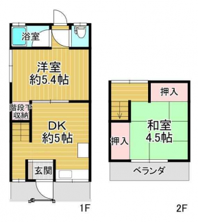 大阪市住之江区南加賀屋４丁目の中古テラスハウスの画像