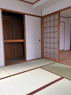 同タイプの別部屋の写真です。床などの色は変わる場合があります