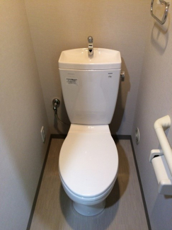 シンプルで使いやすいトイレです