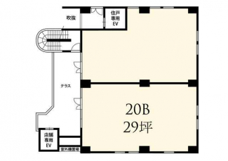 Ｆ　ＣＩＡＯビル２Ｆ★２９坪