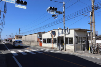 伊予鉄道郡中線　新川駅まで960m