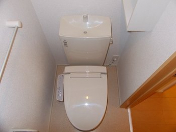 落ち着いたトイレです