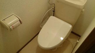 落ち着いたトイレです